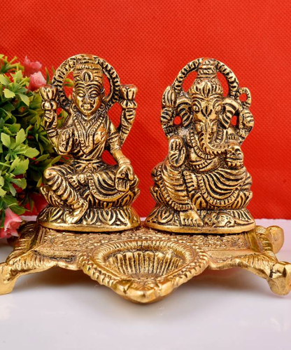 Lakshmi Ganesha Diya