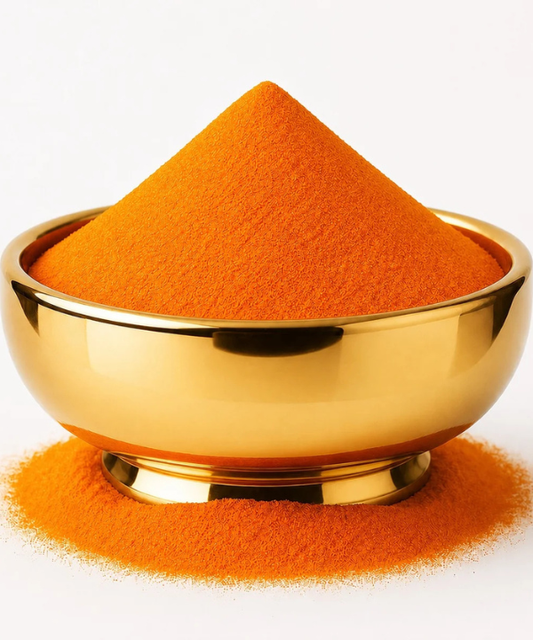 Orange Rangoli Color Powder – Traditional Decorative Floor Color