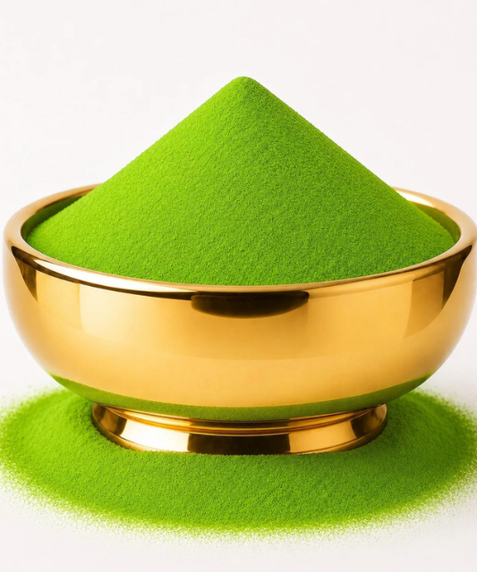 Parrot Green Rangoli Color Powder – Traditional Decorative Floor Color