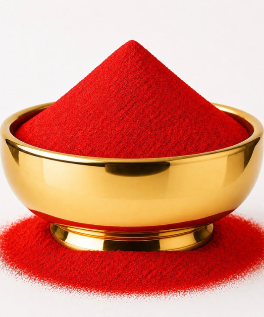 Red Rangoli Color Powder – Traditional Decorative Floor Color