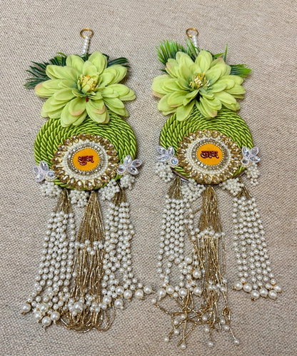 Shubh Labh Door Hanging Pair