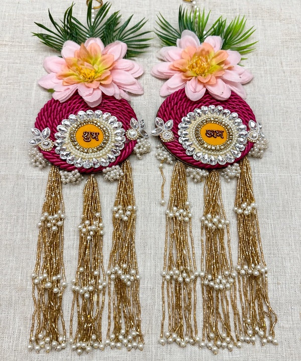Shubh Labh Door Hanging Pair