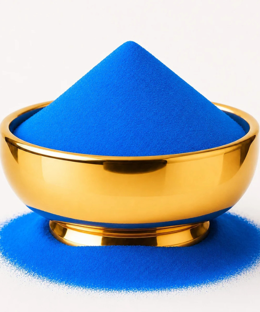 Sky Blue Rangoli Powder – Traditional Decorative Floor Color
